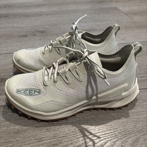 Keen Womens Size 8 Zionic Speed Hiking Shoes Sneakers Birch Granite Green New